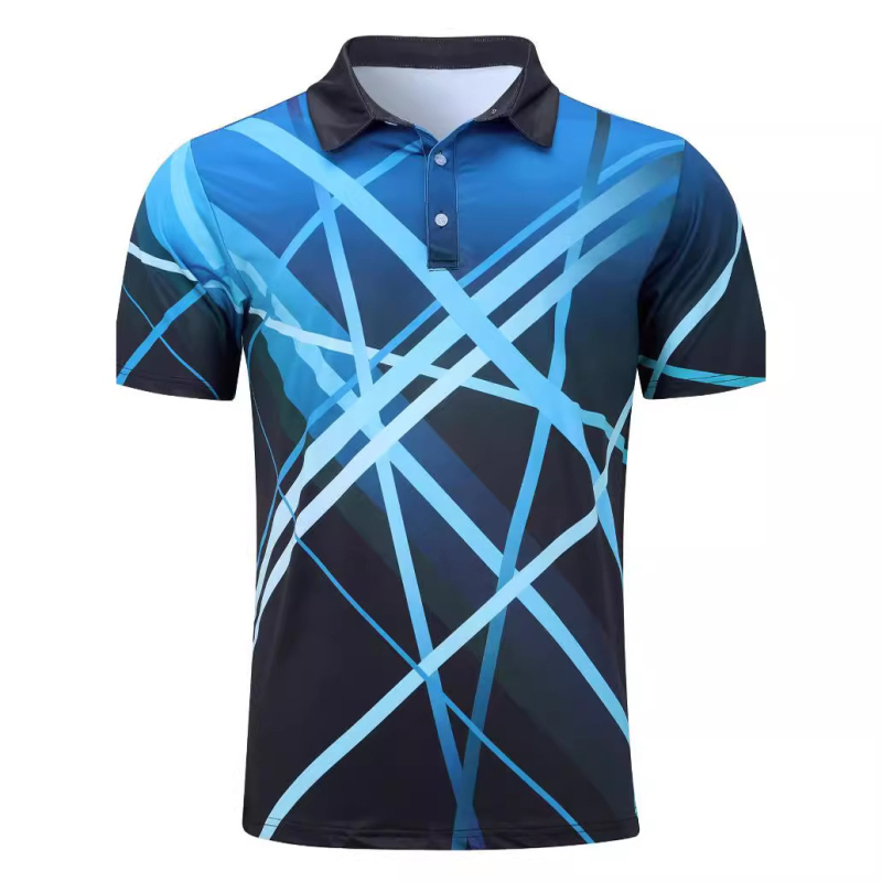 Vyrų polo marškinėliai, gėlių spausdinimas, trumpomis rankovėmis, skaitmeninis spausdinimas, poliesteris