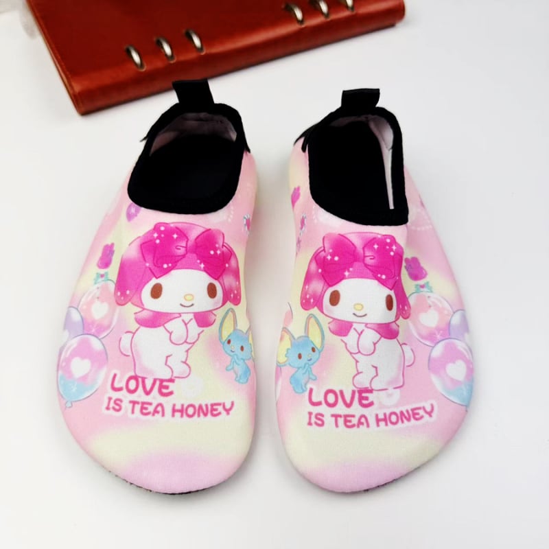 Gyerekeknek szánt folyó menti vízicipő, vágásvédelmi funkció, vastag talp, felsőrész nylon, belső pamut, talp természetes gumi