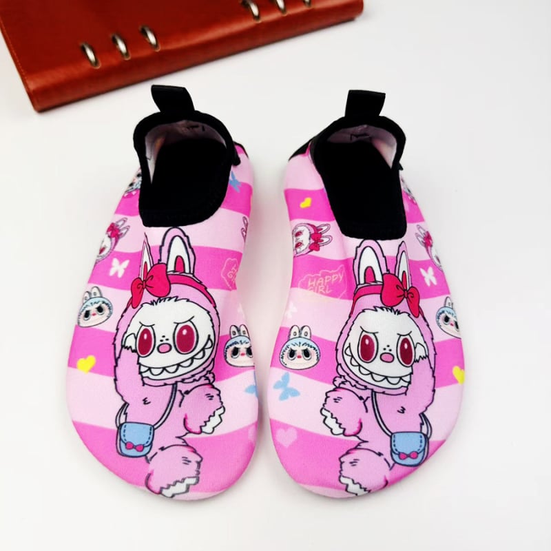 Gyerekeknek szánt folyó menti vízicipő, vágásvédelmi funkció, vastag talp, felsőrész nylon, belső pamut, talp természetes gumi