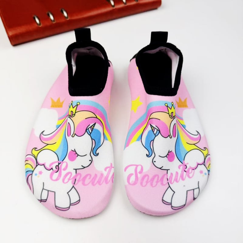 Gyerekeknek szánt folyó menti vízicipő, vágásvédelmi funkció, vastag talp, felsőrész nylon, belső pamut, talp természetes gumi