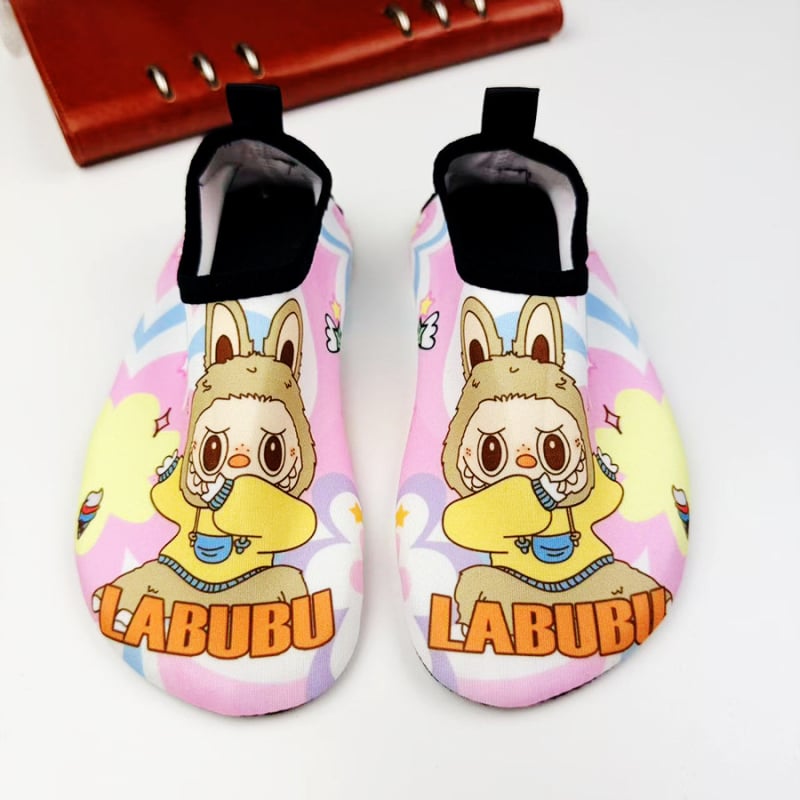 Gyerekeknek szánt folyó menti vízicipő, vágásvédelmi funkció, vastag talp, felsőrész nylon, belső pamut, talp természetes gumi