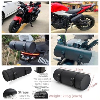 Мотоциклетна чанта за инструменти — полиестерна универсална окачваща чанта за предна част, чанта за велосипед