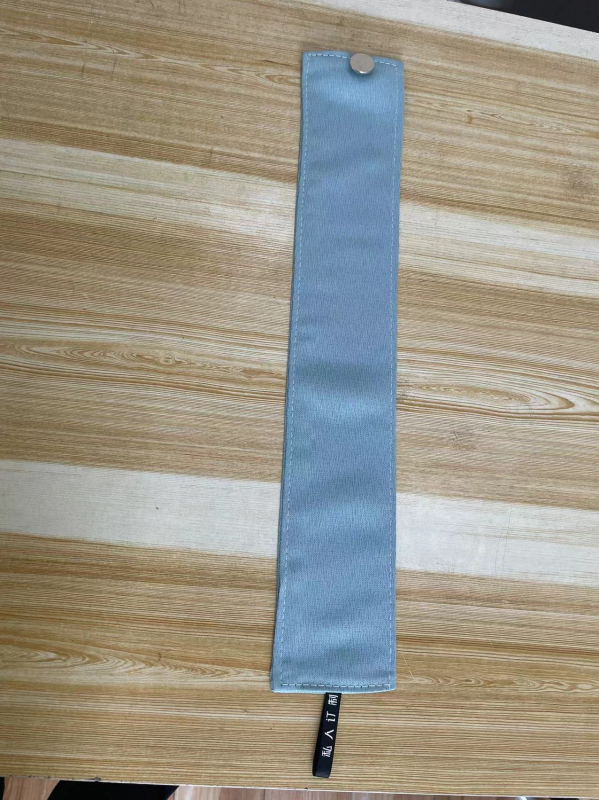 Komplet kaiševa za zavjese (2 komada) s magnetskim kopčama, Velcro trakama i užetom za pohranu zavjesa – Tkanina