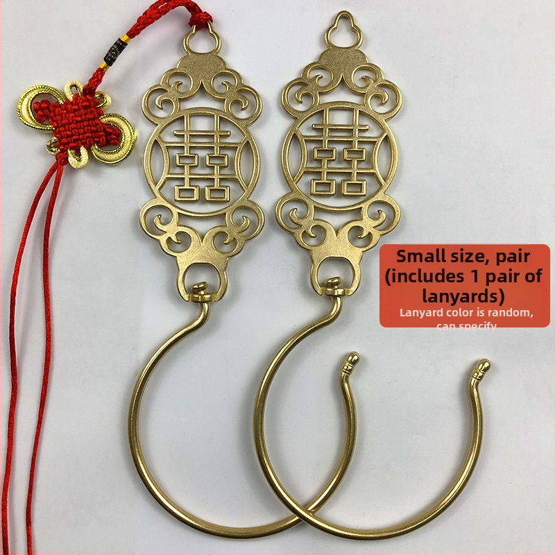 Ming Qing stiliaus lovos užuolaidos kabliukas, vienas kabliukas, šiuolaikinis minimalistinis stilius, apkrova 1–3 kg