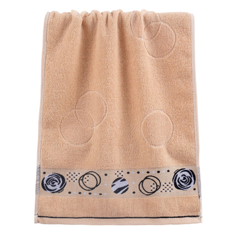 Jacquard pamukani ručnik za lice u darovnom paketu s logom; težina 100–120 g; 32 vlakana prediva; jacquard tkanina; 100% pamuk
