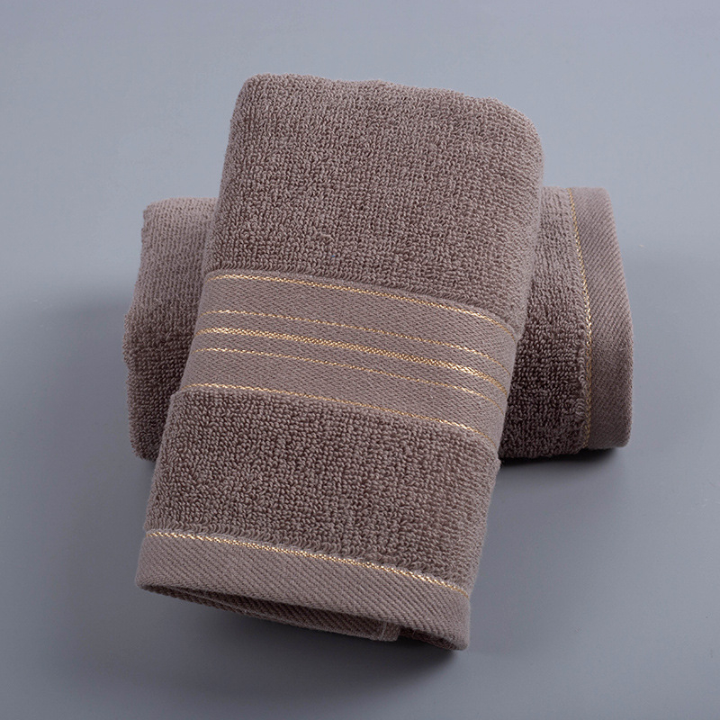 Jacquard pamukani ručnik za lice u darovnom paketu s logom; težina 100–120 g; 32 vlakana prediva; jacquard tkanina; 100% pamuk