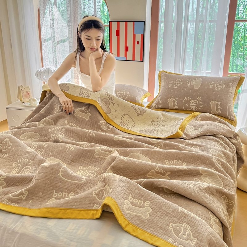 Puuvillane rätikukatekk, 99% puuvill, reaktiivne värvimine geomeetrilise mustriga, suvi, 1.1–1.5 kg