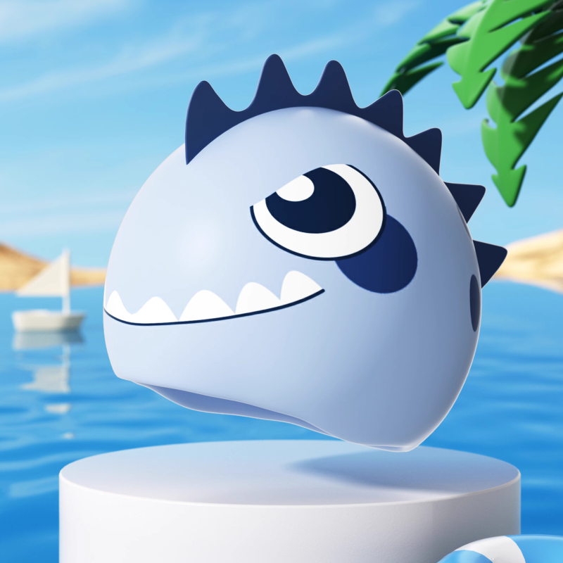 Yumei silikonska kapa za plivanje, vodootporna zaštita ušiju, za odrasle, pogodna za plivanje i vodne sportove