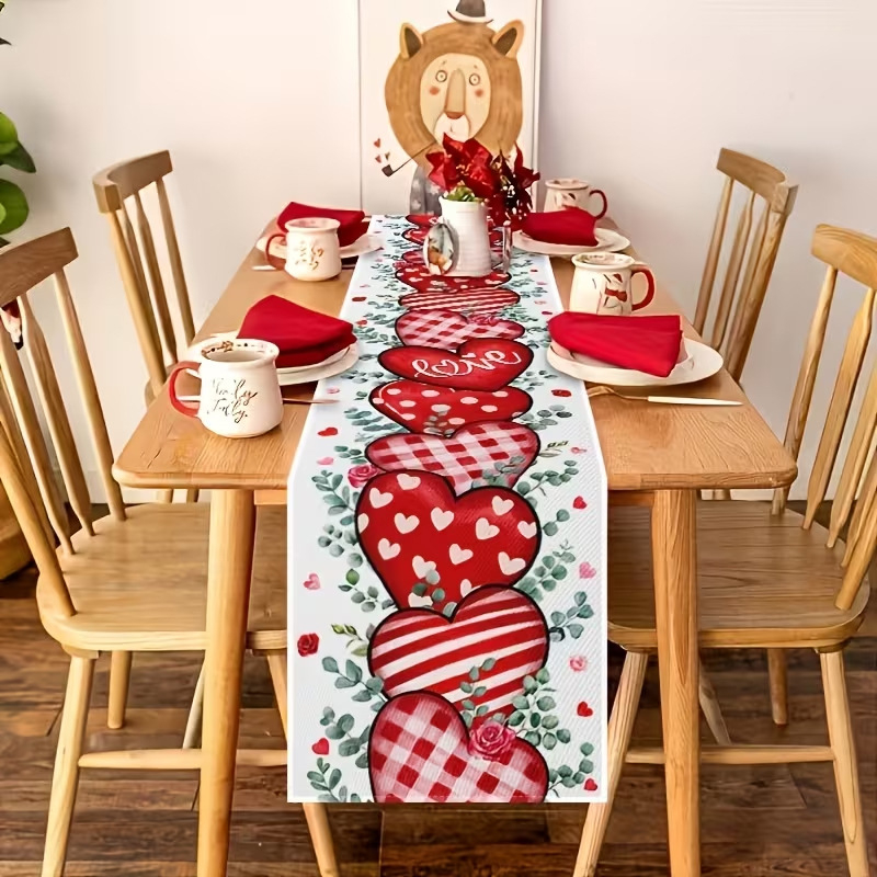 Stolna zastavica, 100% poliester, prilagodljiva, pogodna za dnevni boravak, spavaću sobu, radnu sobu, vanjsku uporabu, restoran, balkon, dječju sobu i komercijalne prostore.