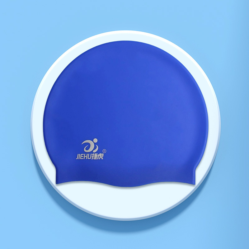 Kapica za plivanje Jie Hu, silikon, jednobojna, za odrasle