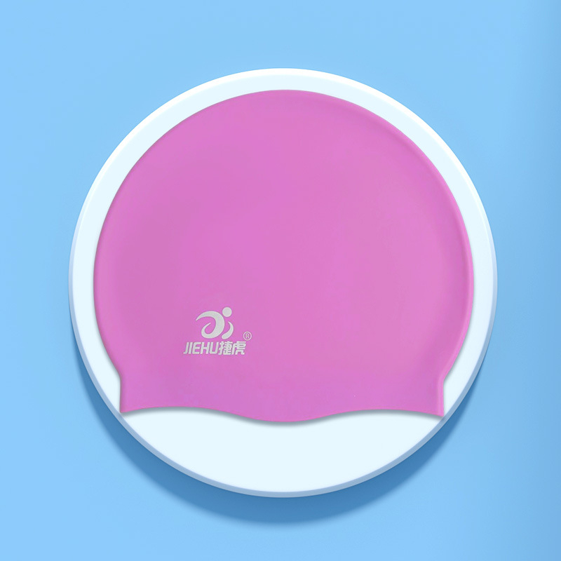 Kapica za plivanje Jie Hu, silikon, jednobojna, za odrasle