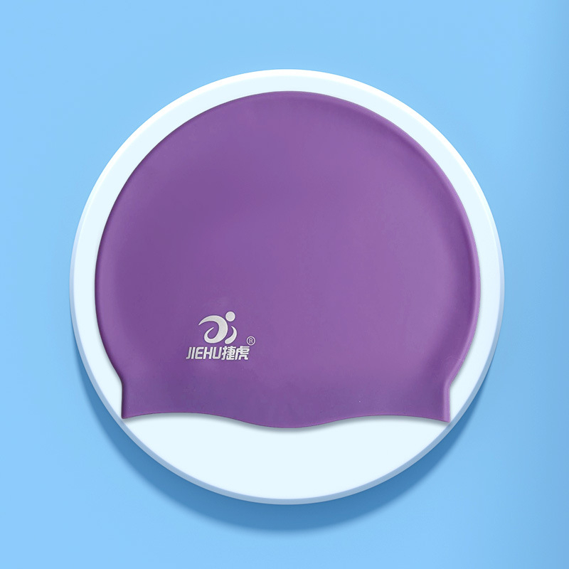 Kapica za plivanje Jie Hu, silikon, jednobojna, za odrasle