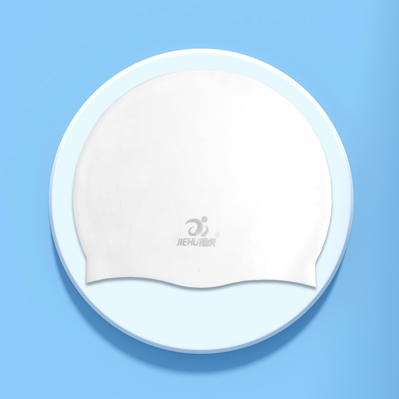 Kapica za plivanje Jie Hu, silikon, jednobojna, za odrasle