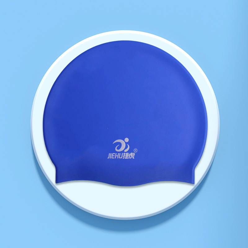 Kapica za plivanje Jie Hu, silikon, jednobojna, za odrasle