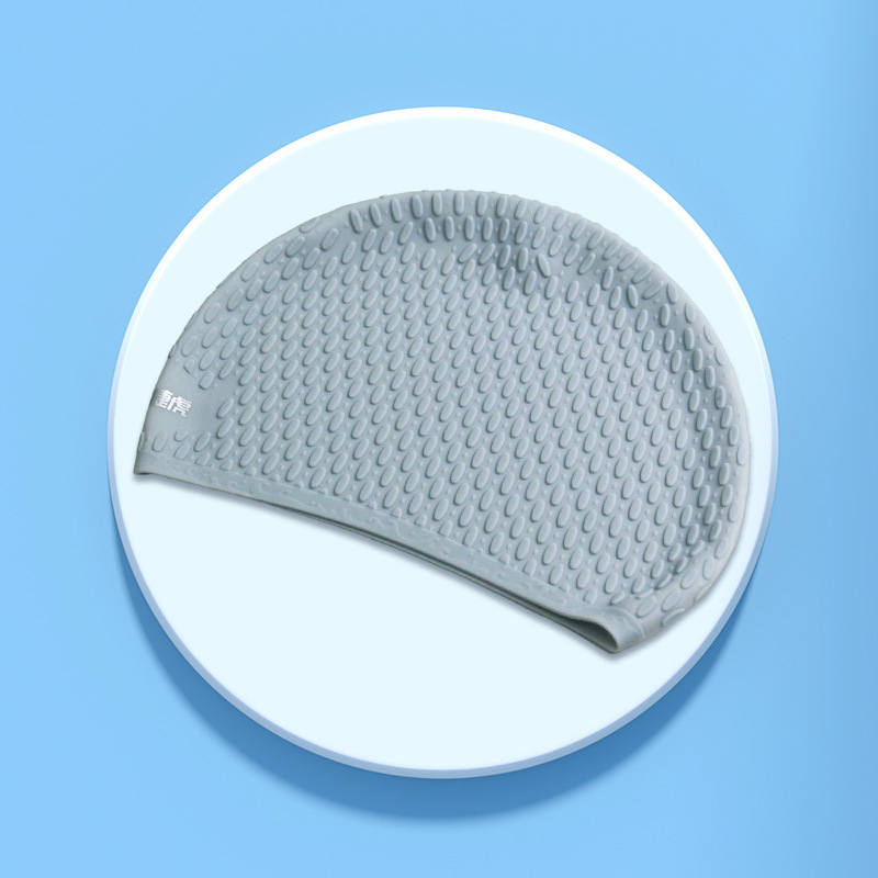 Kapica za plivanje Jie Hu, silikon, jednobojna, za odrasle