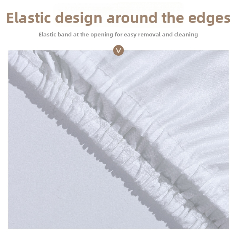 Vintage-stil navlaka za noćni ormarić, svilenkasta tkanina s cvjetnim uzorkom, univerzalni kroj, debeli zaštitni navlaka za jastuk, odvojiva i za pranje