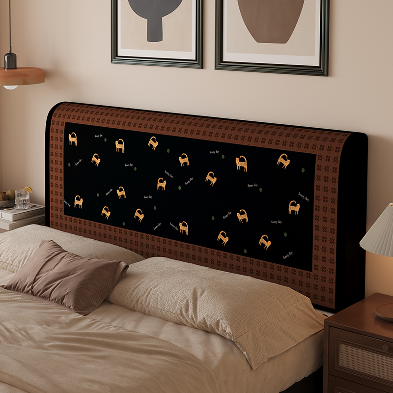 Vintage-stil navlaka za noćni ormarić, svilenkasta tkanina s cvjetnim uzorkom, univerzalni kroj, debeli zaštitni navlaka za jastuk, odvojiva i za pranje