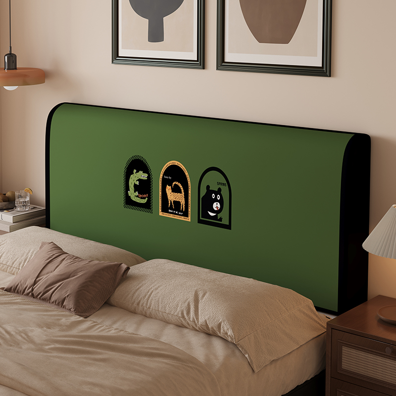 Vintage-stil navlaka za noćni ormarić, svilenkasta tkanina s cvjetnim uzorkom, univerzalni kroj, debeli zaštitni navlaka za jastuk, odvojiva i za pranje