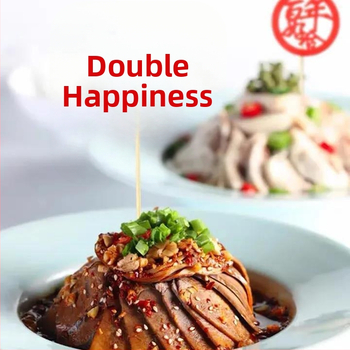 Dekoratīvi bambusa špīzi kāzām un banketam, auduma apdare, PP maisiņa iepakojums, zīmols String Red, Ķīnas Valentīna dienas izdevums