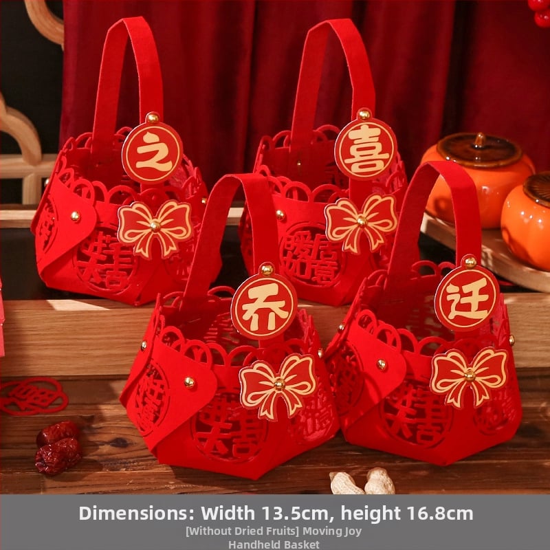 Jaunā mājokļa dekoru komplekts – augļu šķīvja dekori no nešūta auduma (non-woven fabric), iepakojums Opp bag