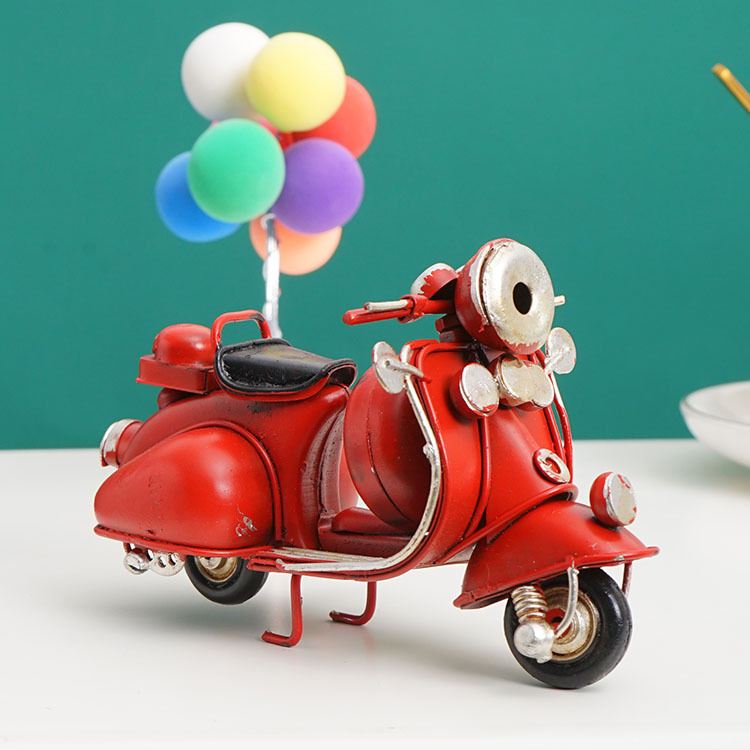 Geležinis motociklo modelio dekoras - Xu Lei prekės ženklas, namų interjeras, metalinė konstrukcija