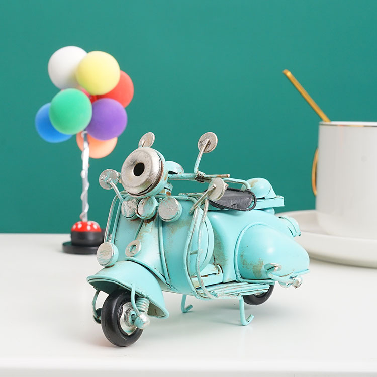 Geležinis motociklo modelio dekoras - Xu Lei prekės ženklas, namų interjeras, metalinė konstrukcija