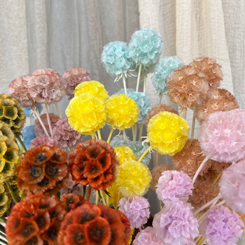 Μπουκέτο αποξηραμένων αιώνιων λουλουδιών για γάμο και διακόσμηση σπιτιού