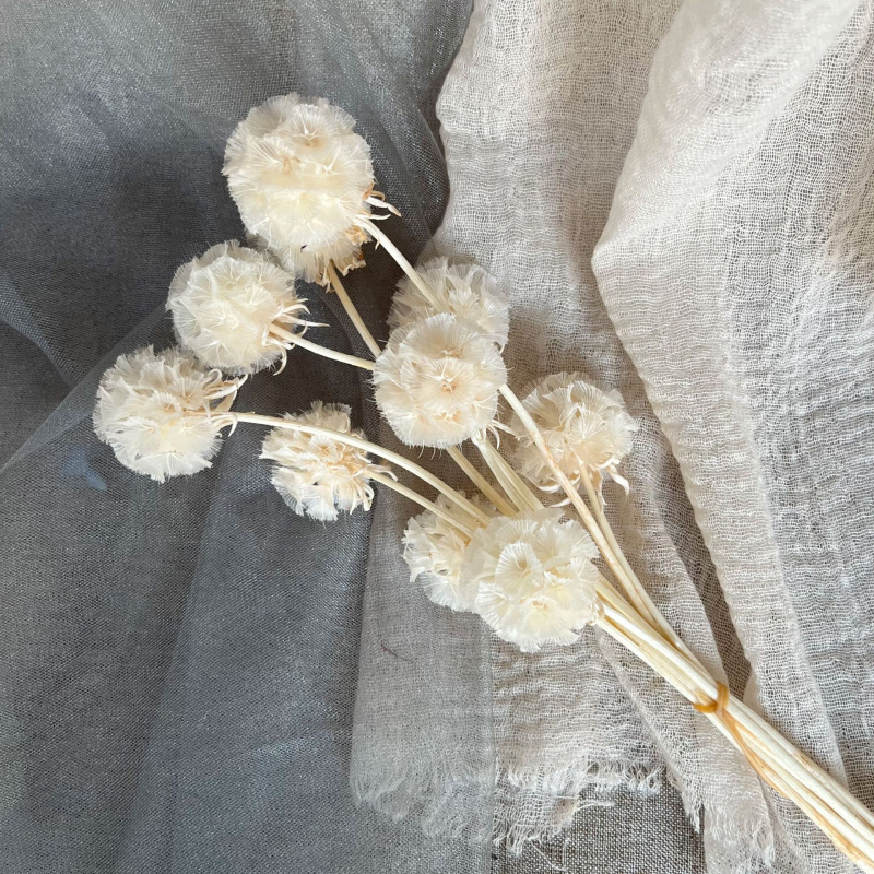 Μπουκέτο αποξηραμένων αιώνιων λουλουδιών για γάμο και διακόσμηση σπιτιού