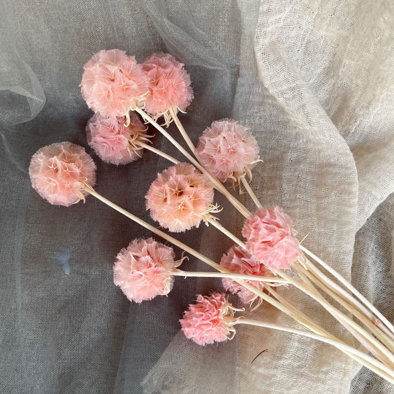 Μπουκέτο αποξηραμένων αιώνιων λουλουδιών για γάμο και διακόσμηση σπιτιού