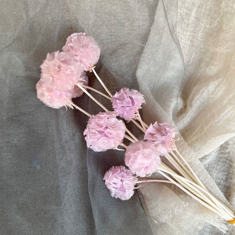 Μπουκέτο αποξηραμένων αιώνιων λουλουδιών για γάμο και διακόσμηση σπιτιού