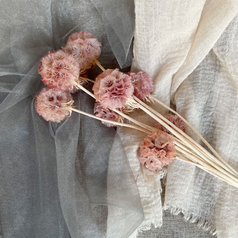 Μπουκέτο αποξηραμένων αιώνιων λουλουδιών για γάμο και διακόσμηση σπιτιού