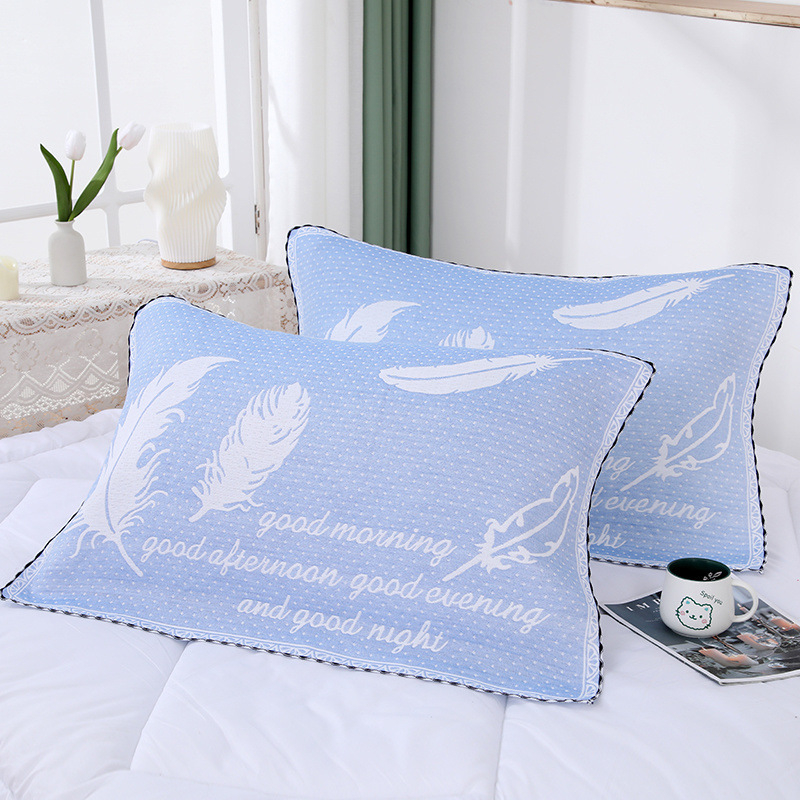 Párnahuzat géz anyagból, logó nélkül, testreszabás nélkül