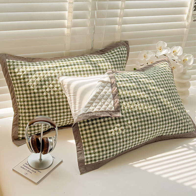 Σετ δύο μαξιλαροθηκών, 100% βαμβάκι, αντιακάρεα, με αντιολισθητικό ιμάντα, Vanbottomia power factory