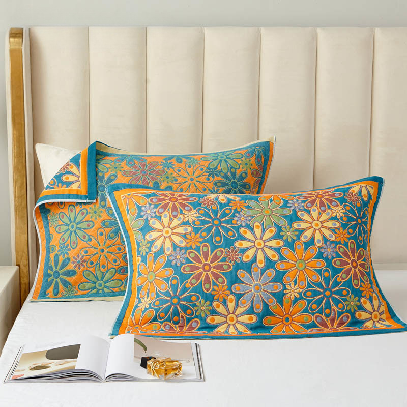 Σετ δύο μαξιλαροθηκών, 100% βαμβάκι, αντιακάρεα, με αντιολισθητικό ιμάντα, Vanbottomia power factory