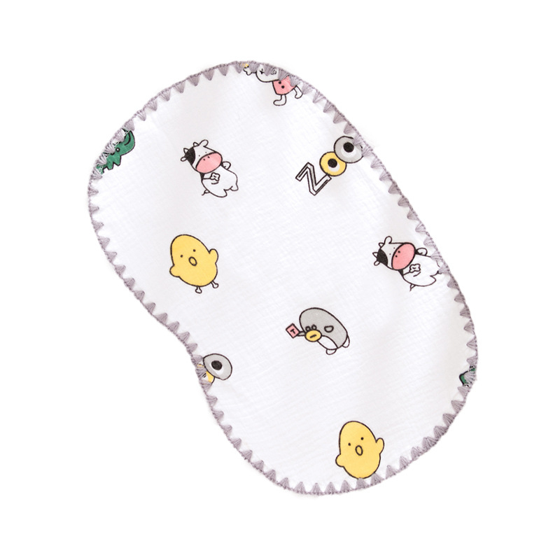 Debesėlių pagalvė kūdikiams, 100% medvilnė, dešimties sluoksnių marlė, piešinių stilius