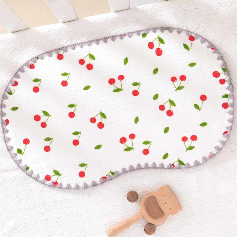 Debesėlių pagalvė kūdikiams, 100% medvilnė, dešimties sluoksnių marlė, piešinių stilius