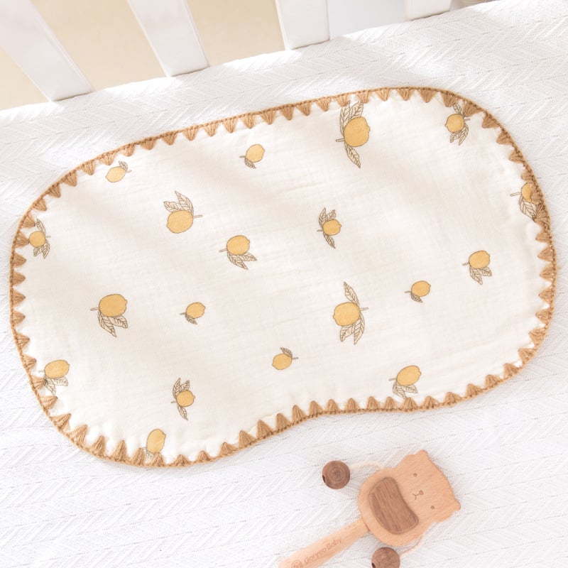 Debesėlių pagalvė kūdikiams, 100% medvilnė, dešimties sluoksnių marlė, piešinių stilius