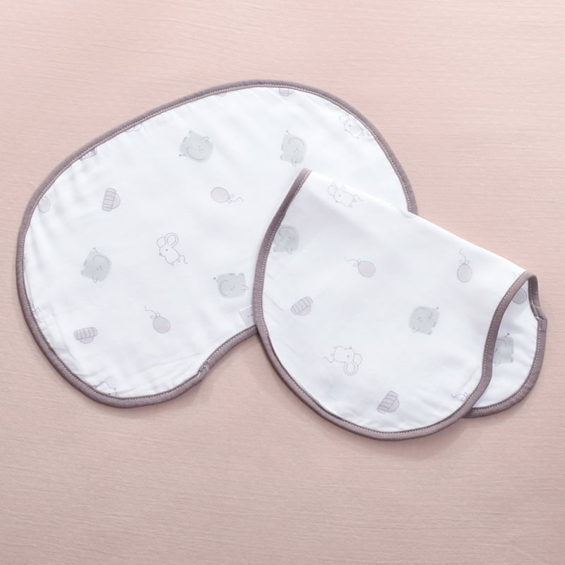 Debesėlių pagalvė kūdikiams, 100% medvilnė, dešimties sluoksnių marlė, piešinių stilius