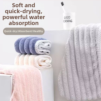 Nedves hajra szárító női sapka, nedvszívó, turbán, kettős réteg, korál fleece anyag, 150D szál, hat szálas szövés, súly kevesebb mint 30 g