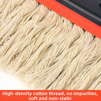 Vaško mopas — medvilnės siūlo medžiaga, Continuity prekės ženklas, kilmė Šandongas, apdorojimas ir pritaikymas