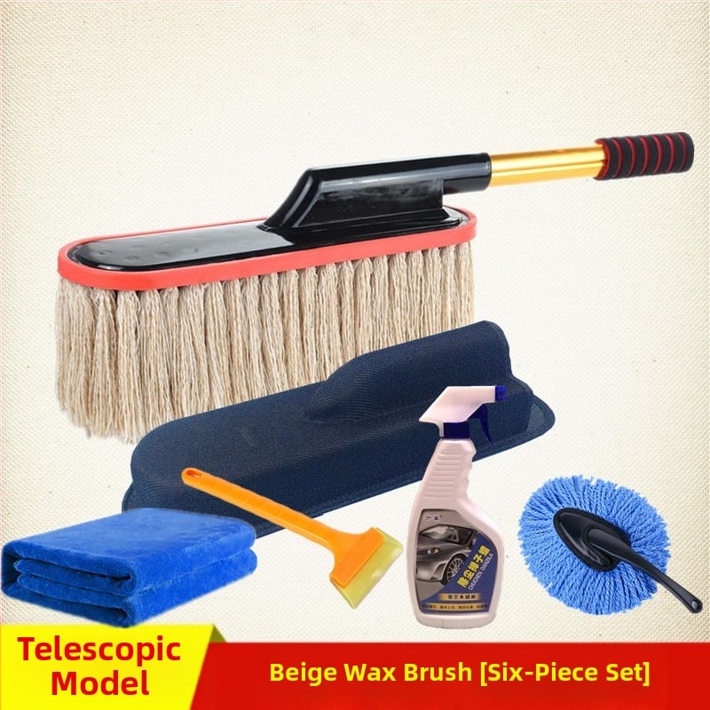 Vaško mopas — medvilnės siūlo medžiaga, Continuity prekės ženklas, kilmė Šandongas, apdorojimas ir pritaikymas