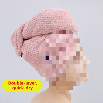 RUIDAN Hajszárító sapka, vízfelvevő, gyors szárítás, dupla réteg, poliészter, tömege több mint 200 g