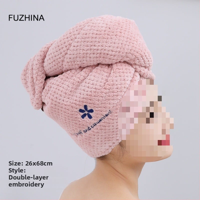 RUIDAN Hajszárító sapka, vízfelvevő, gyors szárítás, dupla réteg, poliészter, tömege több mint 200 g