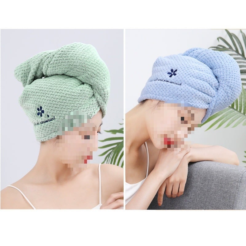 RUIDAN Hajszárító sapka, vízfelvevő, gyors szárítás, dupla réteg, poliészter, tömege több mint 200 g