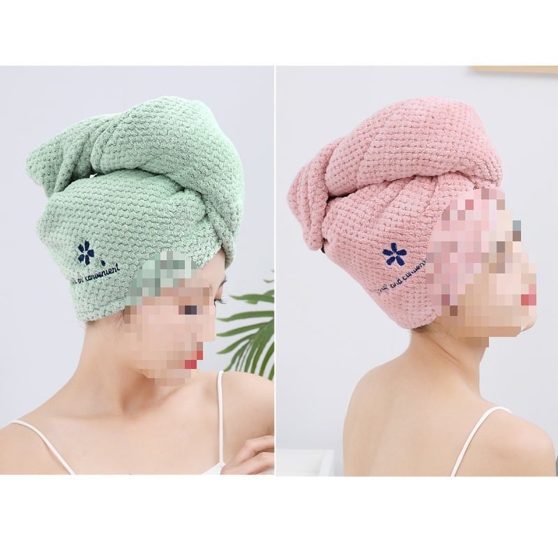 RUIDAN Hajszárító sapka, vízfelvevő, gyors szárítás, dupla réteg, poliészter, tömege több mint 200 g