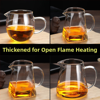 Σετ τσαγιού από θερμοανθεκτικό παχύ γυαλί με ενσωματωμένο φίλτρο για τσάι και φίλτρο έγχυσης