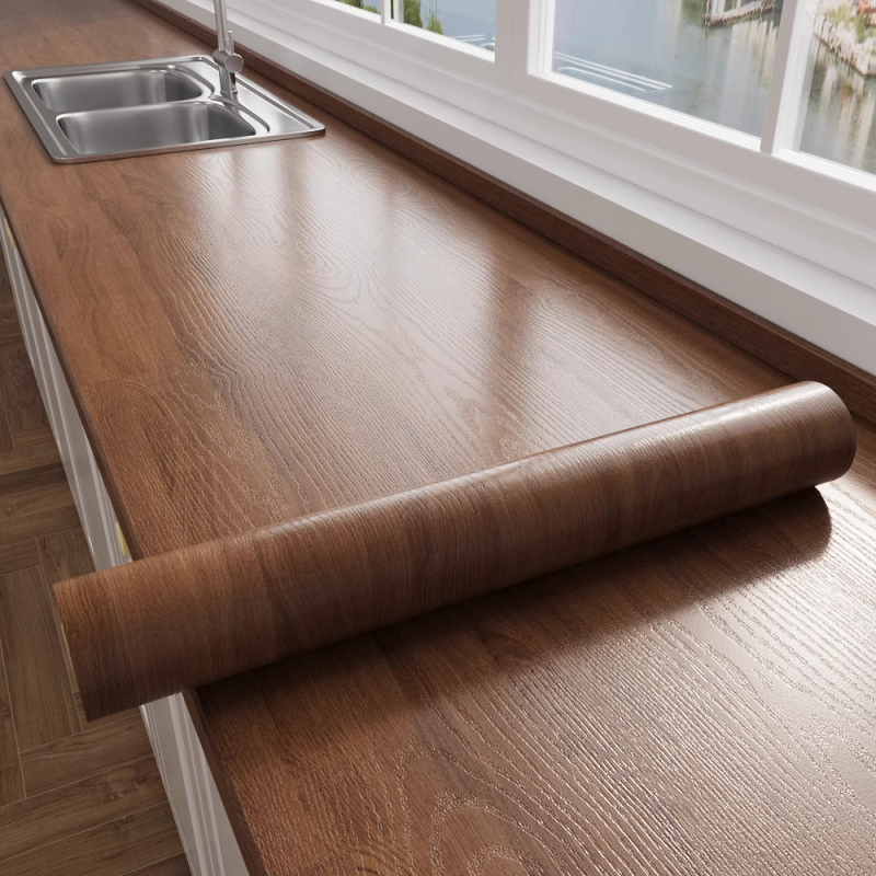 Sticker decorativ de perete din PET — rezistent la umezeală, anti mucegai, anti murdărie — monocrom — 1 bucată