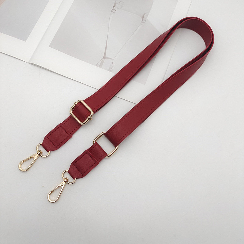 Nova ženska torbna naramenica od PU kože, prilagodljiva crossbody naramenica, tanka uska traka, olakšava teret na ramenu