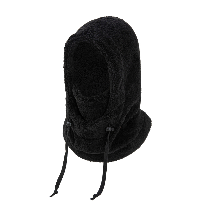 Kapuljača za djecu s dizajnom medvjeđih ušiju, otporna na vjetar, s ugrađenim ovratnikom za toplinu, Shu cotton velvet materijal, za djecu od 2 do 10 godina