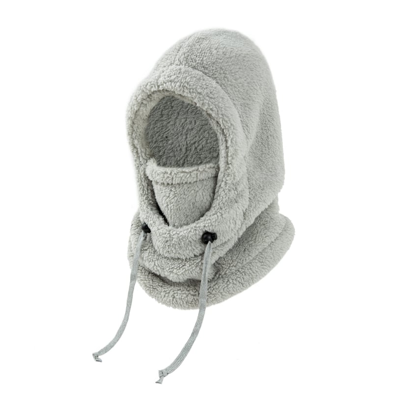 Kapuljača za djecu s dizajnom medvjeđih ušiju, otporna na vjetar, s ugrađenim ovratnikom za toplinu, Shu cotton velvet materijal, za djecu od 2 do 10 godina